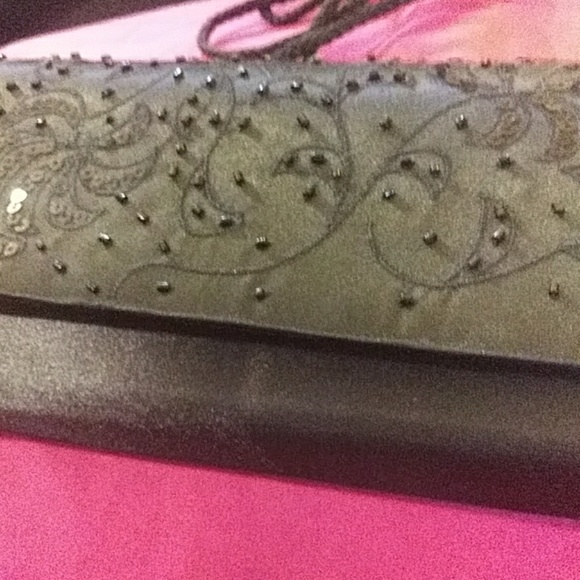 Black rhinestone clutch - Picture 2 of 2